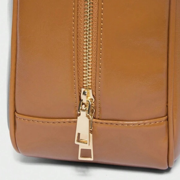 🆕 Top Handle Faux Luxury Leather Square Bag - Picture 9 of 15